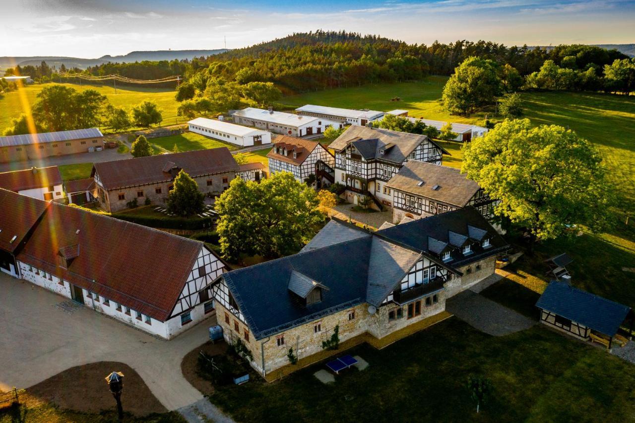 Ferienhof Domaene Groschwitz Rudolstadt Eksteriør billede